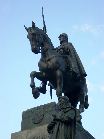 Venceslas statue prague