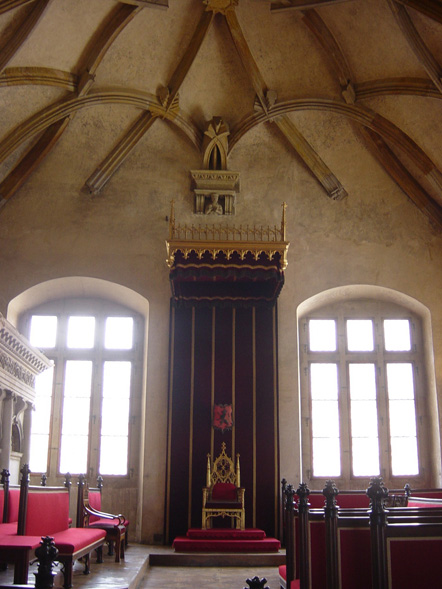 throne room in prague castle